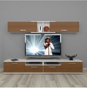 Resim Decoraktiv Eko 5220 Slm Tv Ünitesi Tv Sehpası Beyaz - Ceviz 