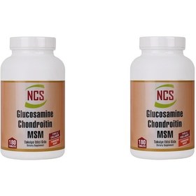 Resim Ncs Glucosamine Chondroitin Msm 180 Tablet 2 Adet 
