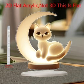 Resim 2D Düz, Akrilik Kedi Figürü, Çağdaş Stil, Hayvan Teması, Çok Amaçlı Ev ve Ofis Dekoru, Elektrik Gerektirmez, Arka Tüketim Filmi ile, Tüm Mevsimler için, Kedi Dekoru 