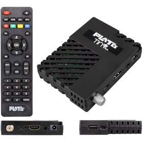 Resim mega fair Plato Tıny Plus Tek Usbli Wıfı Destekli Hd Uydu Alıcısı 