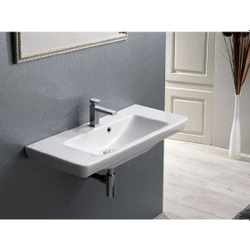 Resim Turkuaz Seramik Cerastyle Porto 55 x 38 CM Lavabo 