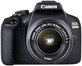 Resim Canon EOS 2000D Kit 18-55 mm IS II SLR Fotoğraf Makinesi 