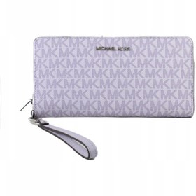 Resim Michael Kors 35H8STVT3B LVDR MST MLT Kadın Cüzdan Mor 