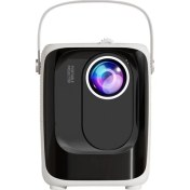 Resim Megamus 5g Mi Smart Mini Projektör 1080P LED Mini Wifi Video Sinema Taşınabilir Projektörleri 