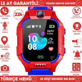 Resim SmartBaby Q19 LBS Konumlu Akıllı Çocuk Takip Saati Sim Kartlı Arama, Kameralı, Gizli Dinleme Özellikli 