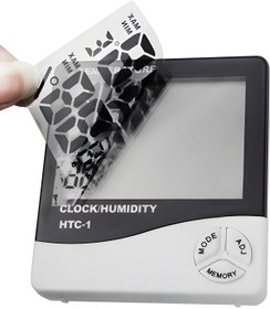 Resim Genel Markalar Ortam Termometre&Nem Ölçer -1 Oda Termometre Higrometre Sıcaklık Nem Ölçer Lcd Saat Yok 