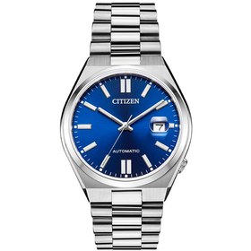 Resim Citizen Tsuyosa NJ0150-81L Erkek Saat – Mavi Kadran, Otomatik Mekanizma, Safir Cam 