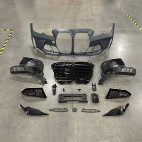 Resim Bmw 3 Serisi 2019+ (G20) M3 Ön Tampon Panjur Seti 