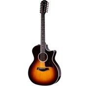 Resim Taylor 454ce-R 12 Telli Elektro Akustik Gitar (Tobacco Sunburst) 