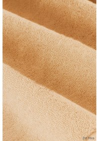 Resim Banyo Havlusu 90x150 Cm %100 Pamuklu Otel Havlusu Gramajlı 600 Gr Bej 