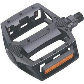 Resim Mtb Bisiklet Pedal Takım Alüminyum Büyük Siyah Bilyalı Model 