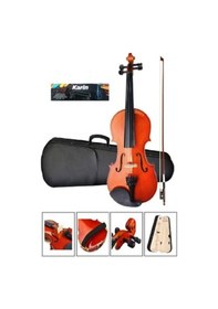 Resim 4/4 Ahşap Keman Seti(Keman Kutu Yay Reçine Yastık 