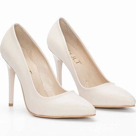 Resim GULT Kadın Ince Yüksek Topuklu Stiletto Ten 