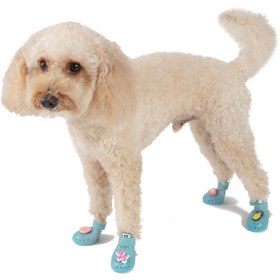 Resim Pawdalette Delikli Yazlık-Baharlık Köpek Ayakkabısı (4'lü set) 