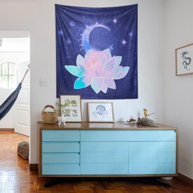 Resim Lotus Duvar Örtüsü 