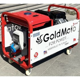 Resim Goldmoto GM12BJBS Benzinli Jeneratör 11.8kva Monofaze Marşlı 