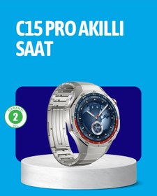 Resim Dayanıklı Kordonlu Şarjlı Akıllı Saat 