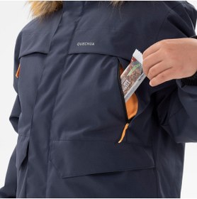 Resim Decathlon Quechua Çocuk Su Geçirmez Outdoor Ceket - 7 / -15 Yaş - Lacivert - Sh100 X-warm - 6,5°c 