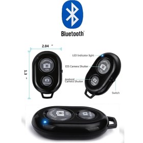 Resim Asfal 10 inç(26 Cm) Kumandalı Youtuber, Selfie LED Işık ve 210 cm Tripod Kuaför, Makyaj Işığı Tiktok Işığı 