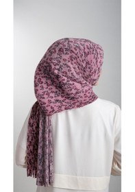 Resim Hürrem Bone Gül Kurusu Pratik Hazır Geçmeli Tesettür Eşarp Kesik Elyaf Pilise (553630039) Gülkurusu 