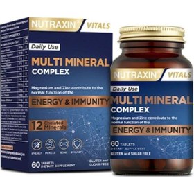 Resim Nutraxin Multi Mineral Complex 60 Tablet 