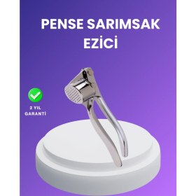 Resim Zero Land Storozal Sarımsak Presi Kolay Temizlik ve Yüksek Basınçlı Ezme 