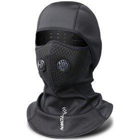 Resim Didadodo Buyfun Termal Kar Maskesi - Siyah, Yüz Maskesi Siyah 