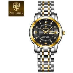 Resim Fochsia Poedagar Kadın Lüks Saati - 3atm Su Geçirmez, Tarih, Çelik Kasa Ve Bileklik, Gümüş Mavi Diğer 