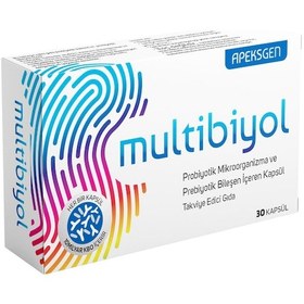 Resim Apeksgen Multibiyol Takviye Edici Gıda 30 Kapsül 
