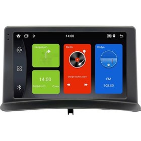 Resim Renault Clio 3 Android Multimedya Sistemi 2008-2012 Crv-4451xda 