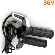 Resim Boatshop1 36v Elektrikli Bisiklet Gaz Kumandası Led Göstergeli Akü Kilidi 