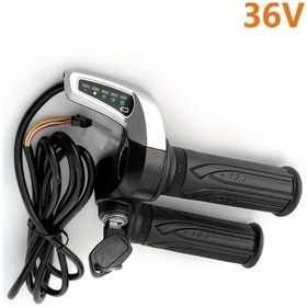 Resim Boatshop1 36v Elektrikli Bisiklet Gaz Kumandası Led Göstergeli Akü Kilidi 