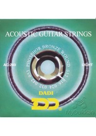 Resim Dadı Ag240 Light Takım Tel Akustik Gitar Teli 012-053 