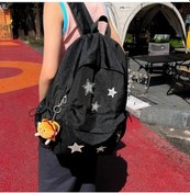 Resim Dancemonkey Star Sırt Ortaokul Okul Kadın Çantası Çantası Camel Ej Camel 