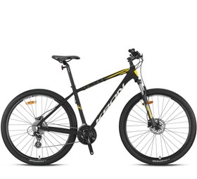 Resim XC 150 - 29 MTB - 17' - 24 Vites - H.DISC - Mat Siyah-Gri/Sarı 