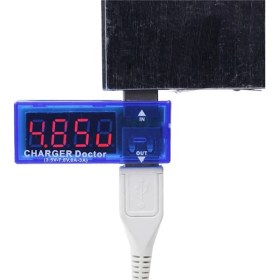 Resim USB Voltmetre Şarj Doktor 