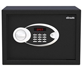 Resim Insafe ISEUC25 Orta Boy Lcd Ekranlı Çelik Kasa - Para Kasası - Değerli Eşya ve Mücevher Kasası 