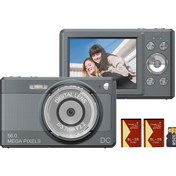 Resim 1080p Dijital Kamera Dijital Video Kamera 56mp 2.88 İnç Ips Ekran 8x Zoom 
