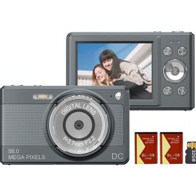 Resim 1080p Dijital Kamera Dijital Video Kamera 56mp 2.88 İnç Ips Ekran 8x Zoom 