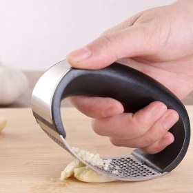 Resim Buradabuldun® Yeni Sarımsak Ezici Paslanmaz Çelik Garlic Press 