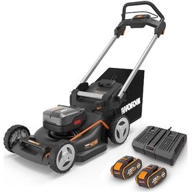 Resim Worx WG748E 40V 4.0Ah Li-İon 46 CM Profesyonel Kömürsüz Şarjlı Çim Biçme Makinesi 