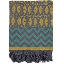 Resim Hardal Antrasit Adinkra Peshtemal 