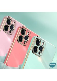 Resim Microsonic Samsung Uyumlu Galaxy S21 Fe Kilif Olive Plated Pembe 557081100 