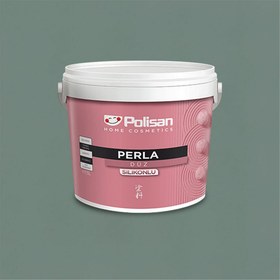 Resim Polisan 4898 - Belgrad Yeşili - CD-8171 15 Litre Perla Silikonlu Dış Cephe Boyası (38100022200) 