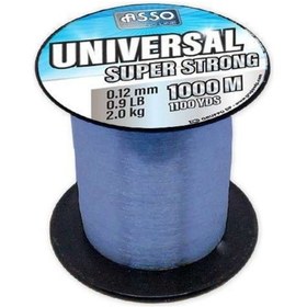 Resim Asso Universal 1000mt Monofilament Misina Mavi 0.40 Mm 