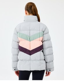 Resim Skechers W Puffer Jacket Kadın Gri Mont S2520207-2568 Gri 