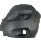 Resim Eurobump Fıat Ducato - 2014 - 2020 Ön Tampon Ucu Sol Siyah Sis Delikli Dodiksiz Araçlar Için Eurobump Oem No: 71775724 