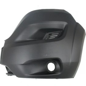 Resim Eurobump Fıat Ducato - 2014 - 2020 Ön Tampon Ucu Sol Siyah Sis Delikli Dodiksiz Araçlar Için Eurobump Oem No: 71775724 