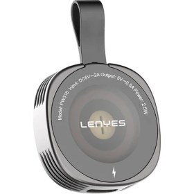 Resim Akıllı Saat Mini Wireless Magnetik Şarj Aleti Lenyes Pw316 2.5w Gri 
