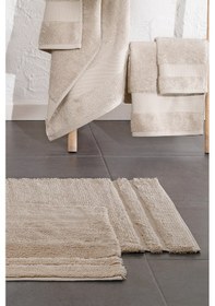 Resim Yataş Bedding Felicia Banyo Paspası Seti - Bej (50x60 cm + 60x100 cm) Bej 